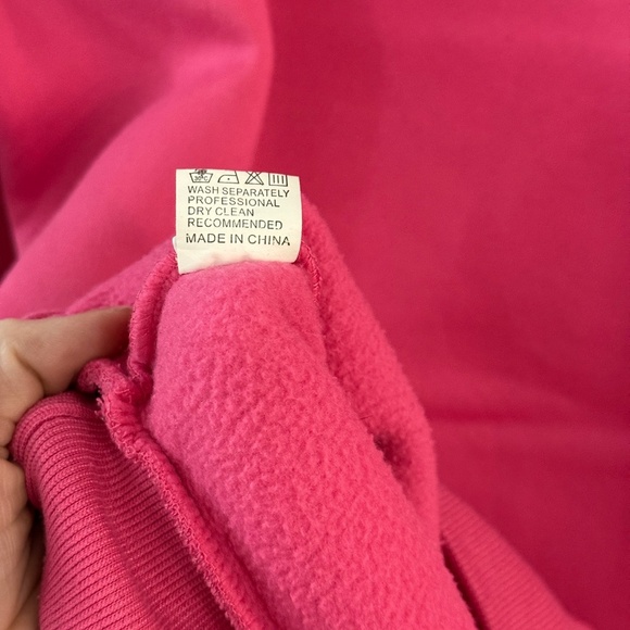 Taylor Swift 1989 Taylor's Version Crewneck Pink Sweatshirt Large - Picture 8 of 9